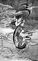 稚姫君命登天之像